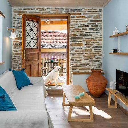 Με Θέα Το Ηλιοβασιλεμα 2 Villa Áfissos Dış mekan fotoğraf