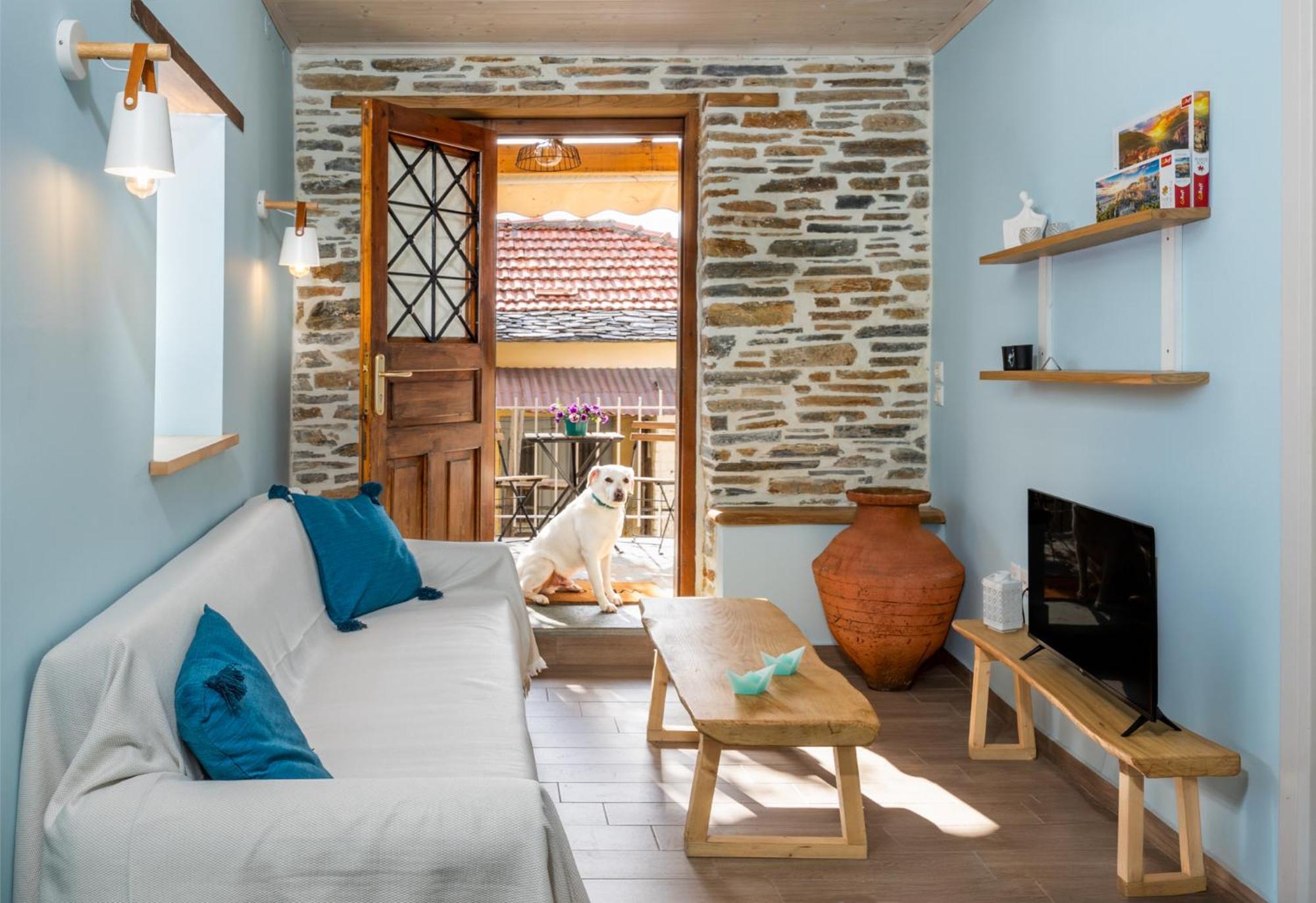 Με Θέα Το Ηλιοβασιλεμα 2 Villa Áfissos Dış mekan fotoğraf